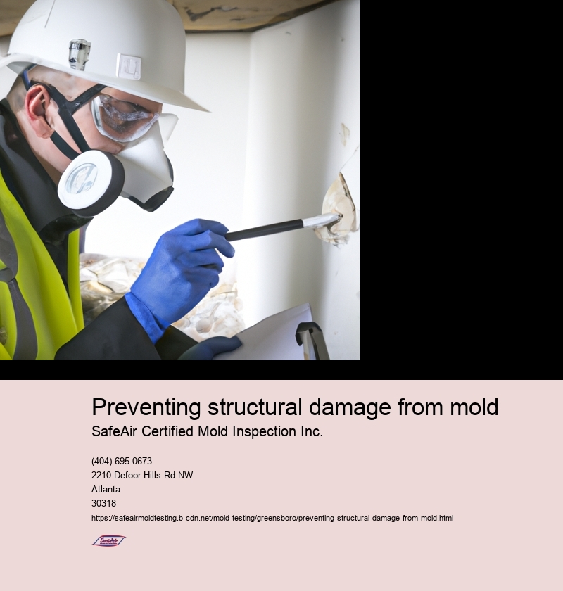 Preventing structural damage from mold